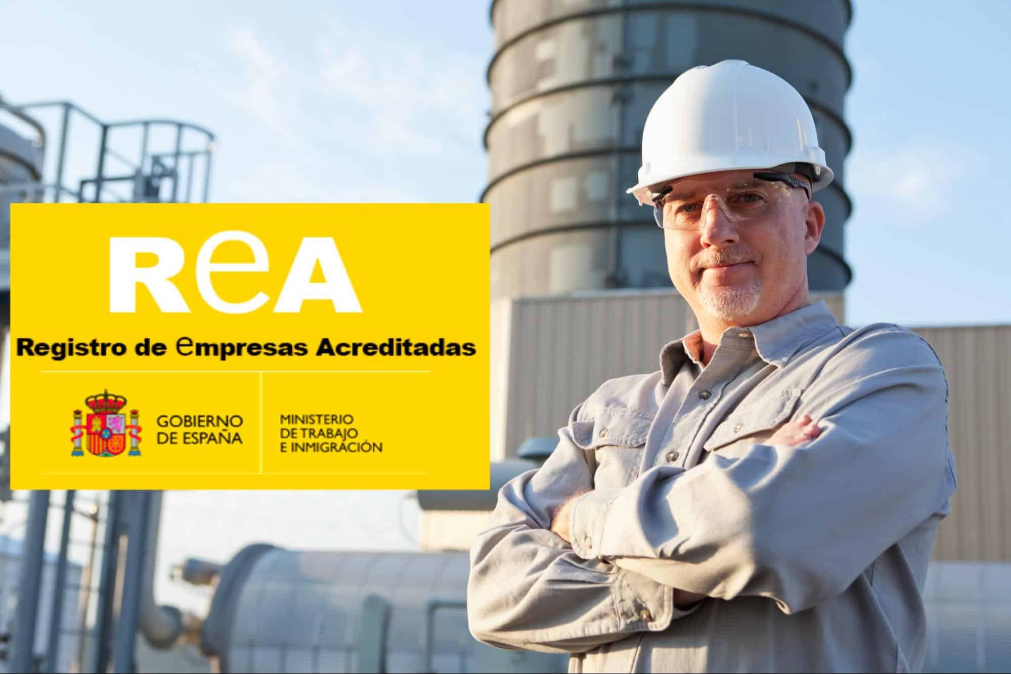 REA Registro de Empresas Acreditadas