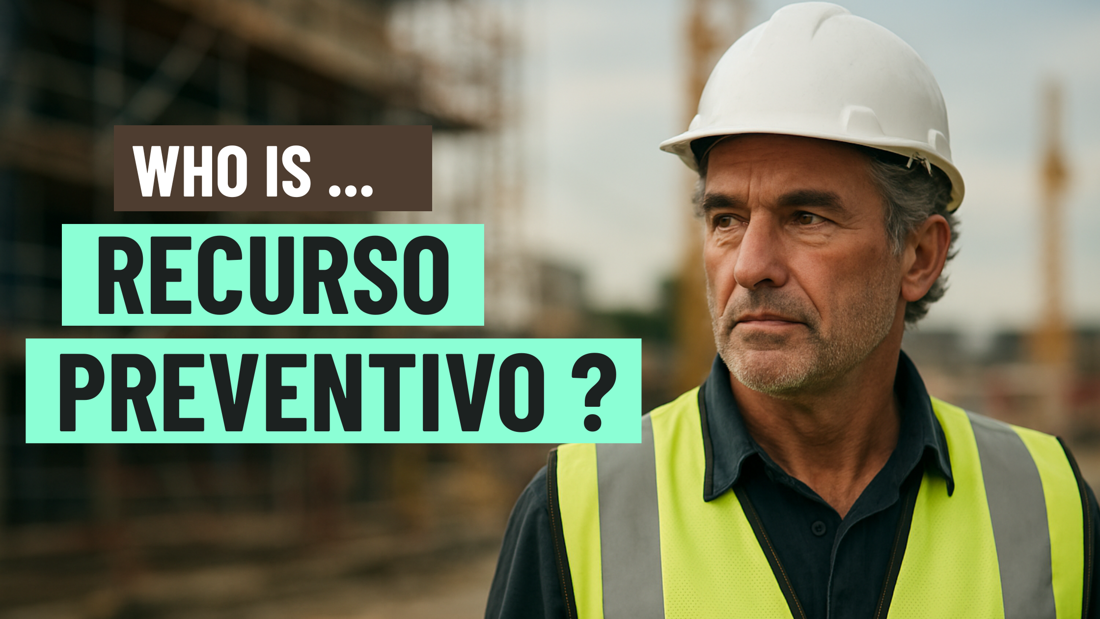 Recurso preventivo in Spain
