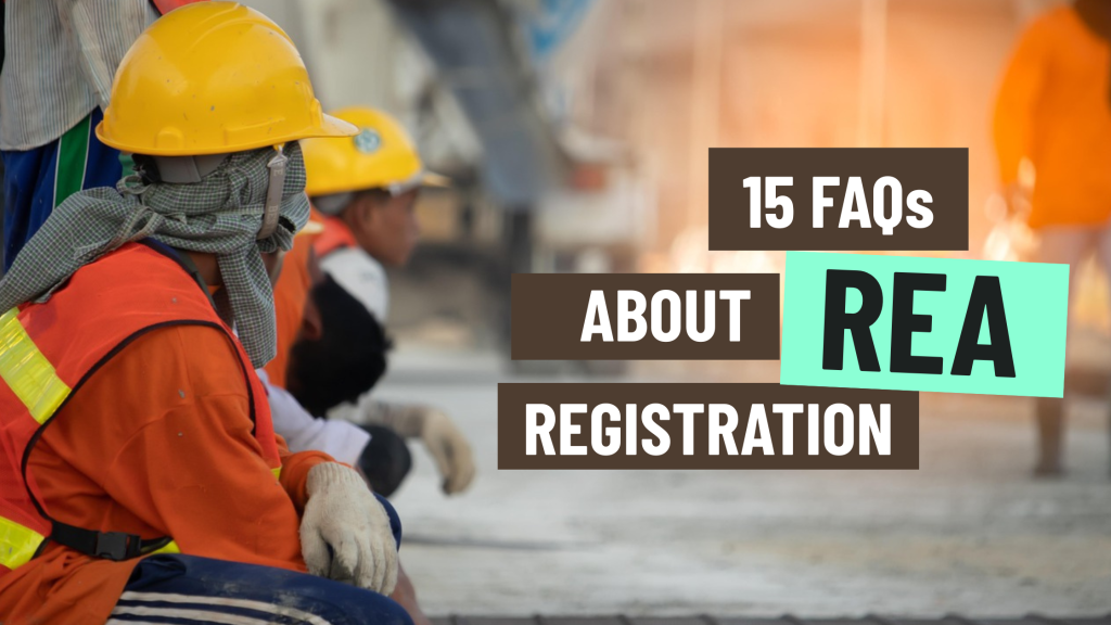 REA Registration in Spain the most common questions